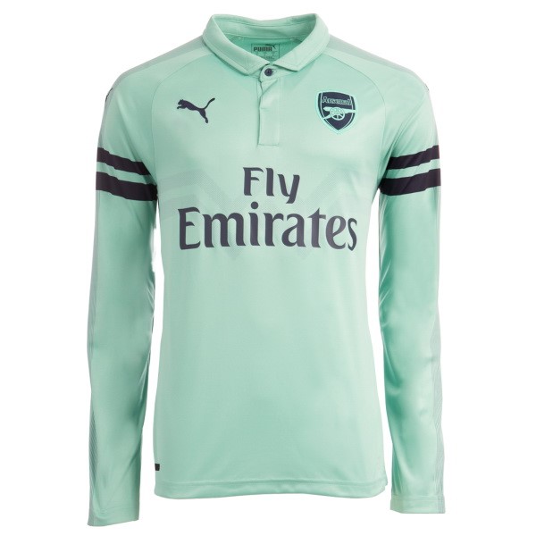 Thailande Maillot Football Arsenal Third ML 2018-19 Vert